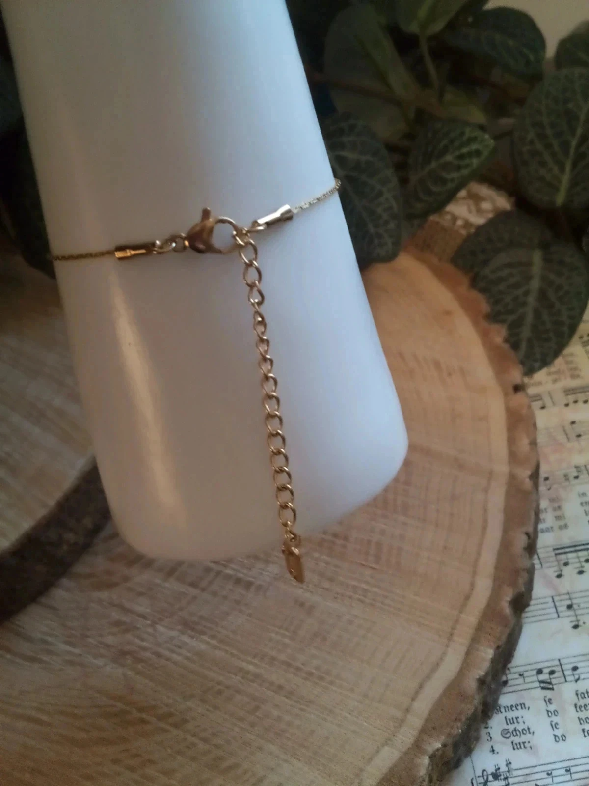 Bracelet jaspe dalmatien – photo 6